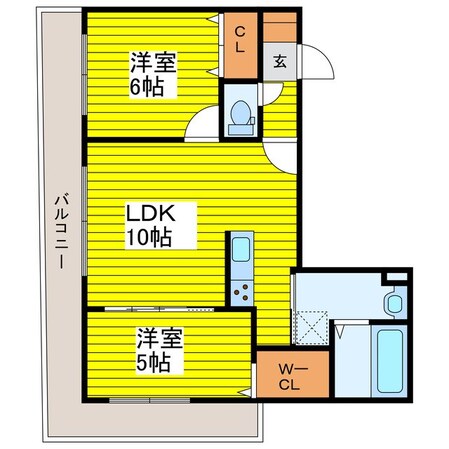 北２４条駅 徒歩12分 3階の物件間取画像